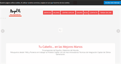 Desktop Screenshot of peluqueriasengranada.com